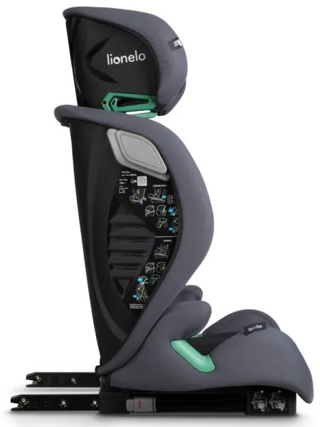 Lionelo - Detská autosedačka IGO i-Size 100-150 cm grafitová
