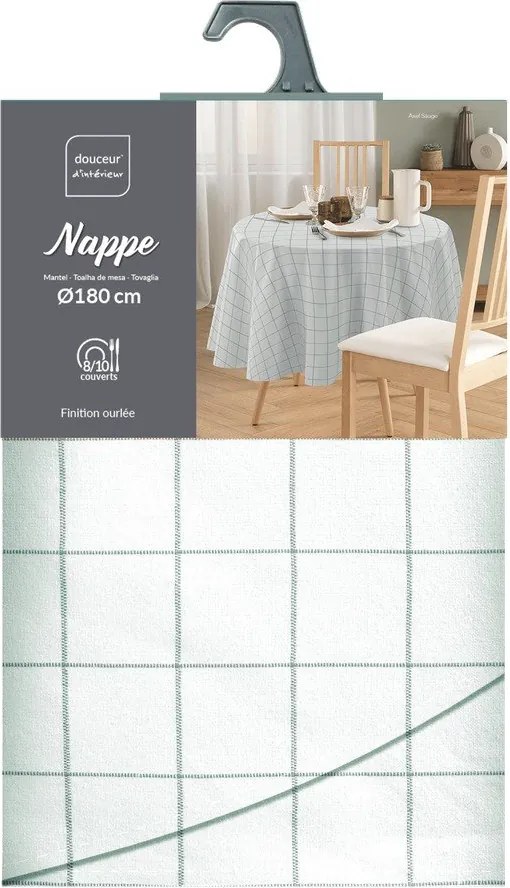 Obrus možnosť prania ø 180 cm Axel – douceur d'intérieur