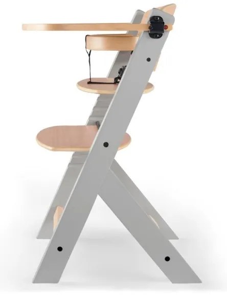 KINDERKRAFT - Detská jedálenská stolička ENOCK šedá