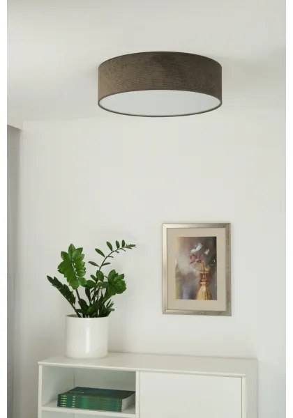 Duolla - LED Stropné svietidlo CORTINA LED/26W/230V pr. 45 cm 4000K hnedá