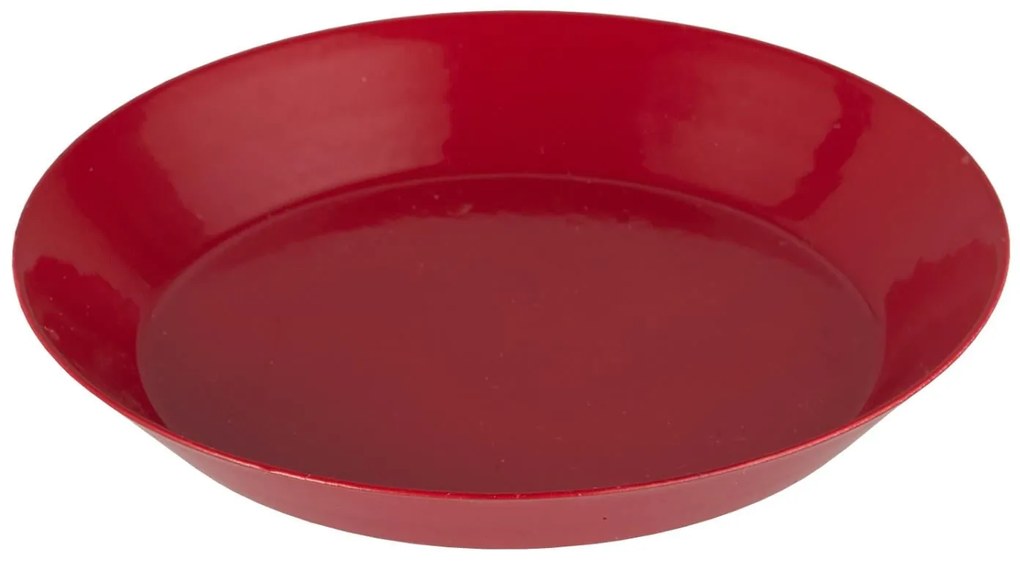 Ib Laursen Kovová tácka Red 9,3 cm