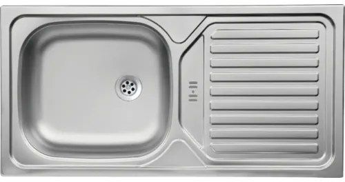 Rohová kuchynská linka so spotrebičmi Cara 280 cm farba čela zelená dub matná farba korpusu dub