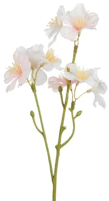 Dekoračné umelá vetvička s ružovými kvetmi Kersenboom - 25 cm