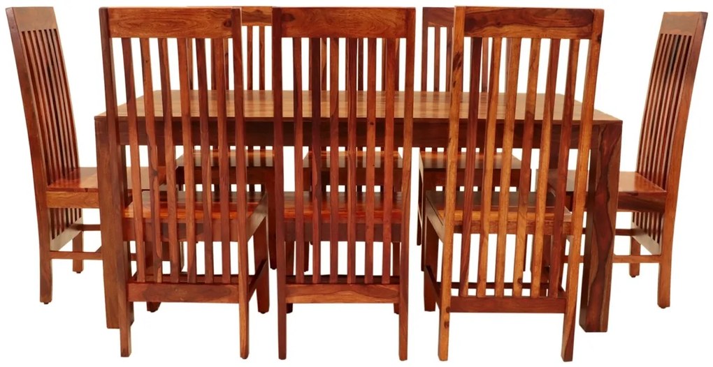 furniture-nabytek.cz - Jedálenský set pre 8 osôb Gani z indického masívu palisander