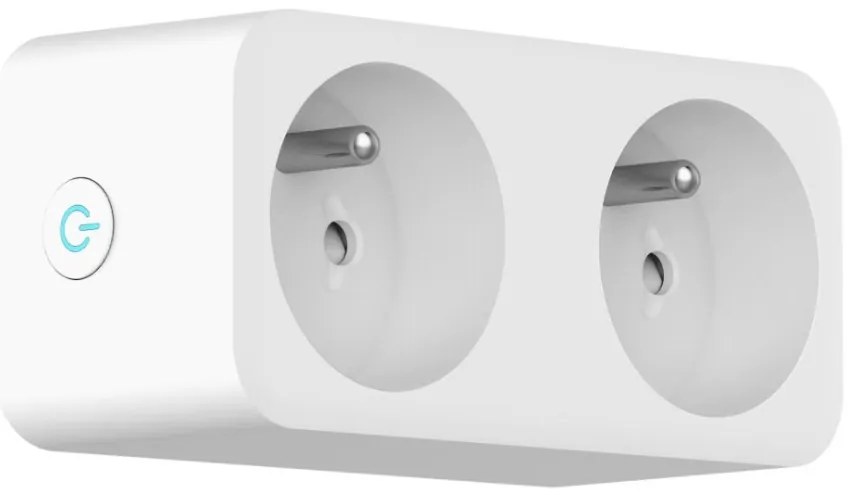 Immax NEO 07751L - Inteligentná rozbočovacia zásuvka NEO LITE 2x16A/230V Wi-Fi Tuya