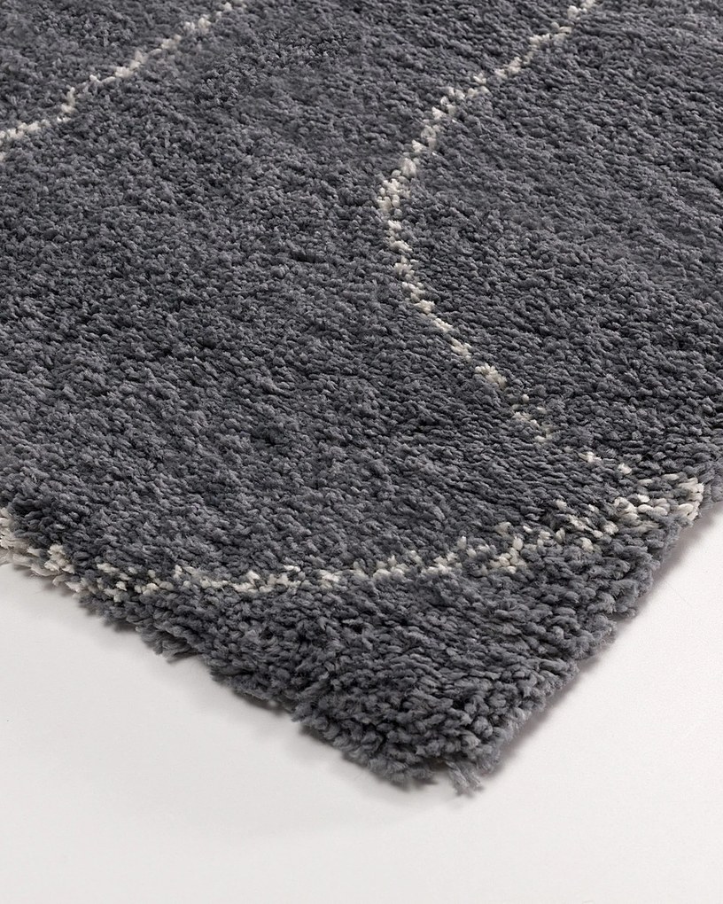 Koberec Royal smoky blue/cream 160x230cm