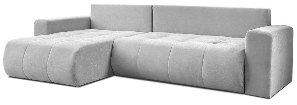 ROHOVÁ SEDAČKA TRAVIS WIND 84 SIVÁ 277 x 143