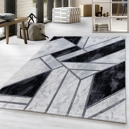 Koberce Breno Kusový koberec NAXOS 3817 Silver, sivá, viacfarebná,240 x 340 cm