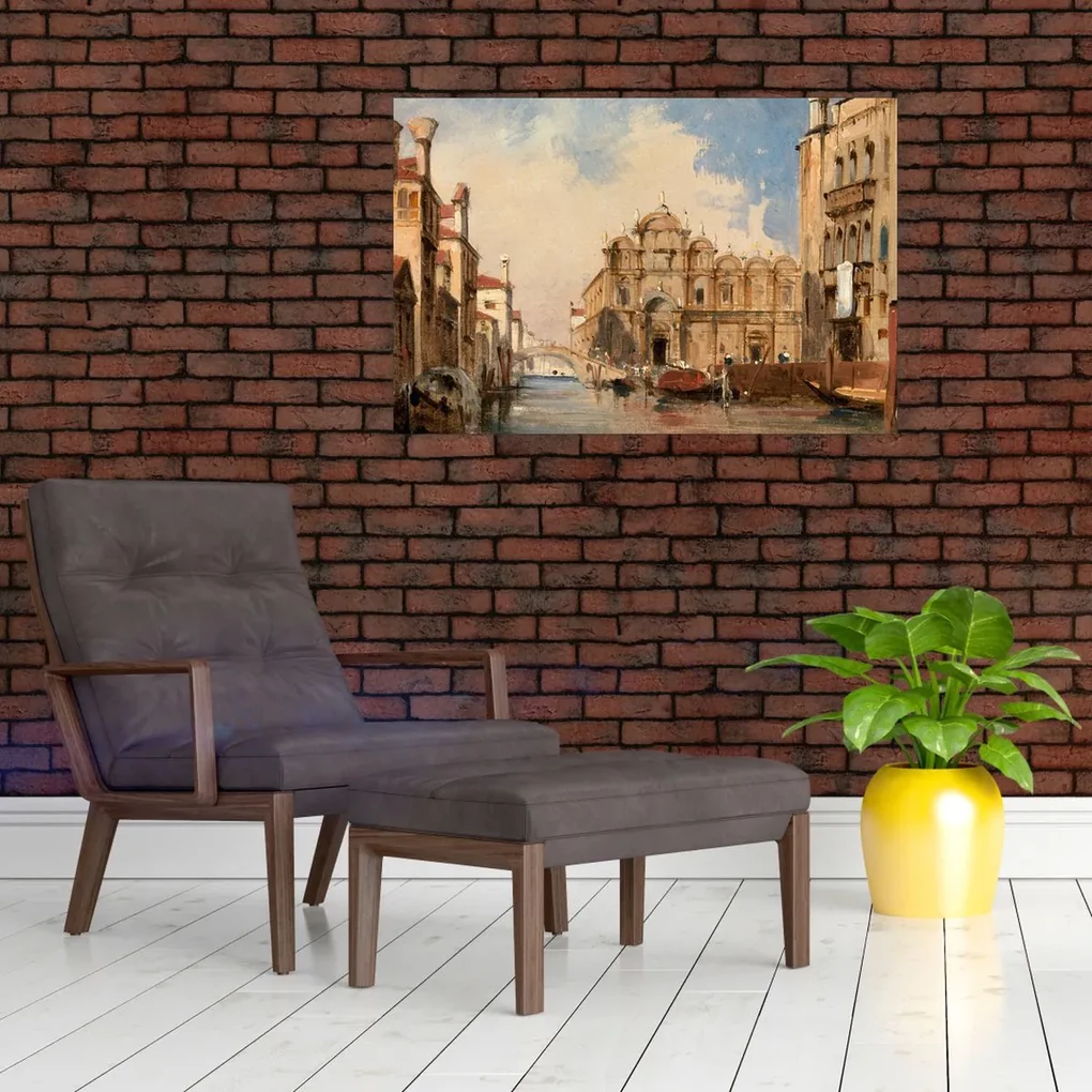Obraz - Jules-Romain Joyant, The Scuola di San Marco, Venice, reprodukcia (90x60 cm)