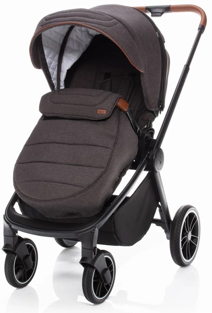 SET kočík Move+ vanička+adaptéry+autosedačka+báza,Rocky Grey/Black
