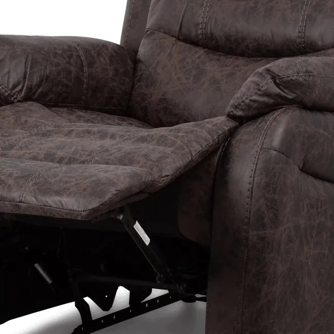 Polohovacie kreslo hnedé TV-4086 BR