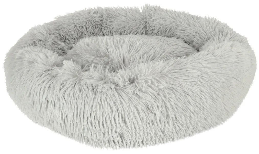 IKO Plyšový pelech pre psa a mačku 60cm - sivý