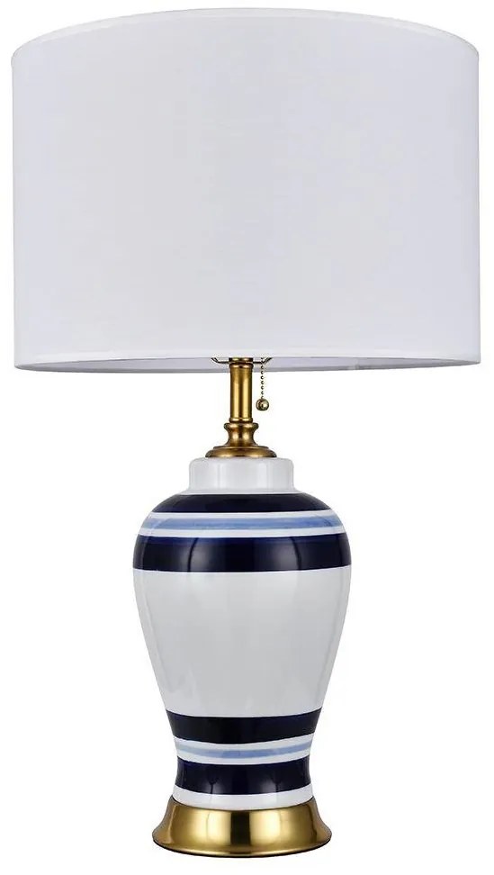 Keramická stolová lampa Ancona Hamptons