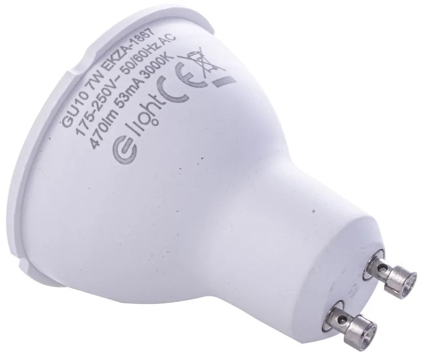 LED žiarovka GU10 teplá 3000k 6,5w 510 lm