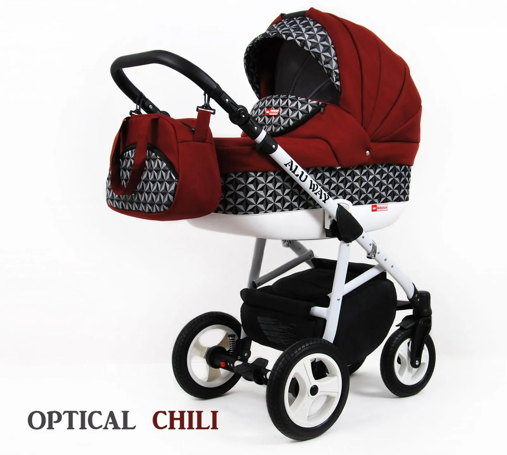 Kombinovaný kočík Raf-pol Alu way - Optical chili (3-kombinácia)