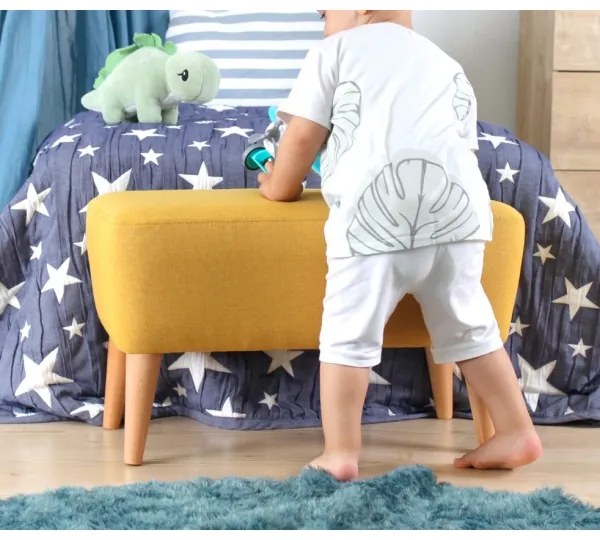 Taburet PIXI 32x61 cm žltý