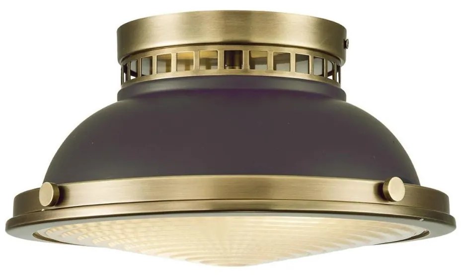 Hinkley HK-AMELIA-F-M-RB - Stropné svietidlo AMELIA 2xE27/40W/230V čierna/bronzová