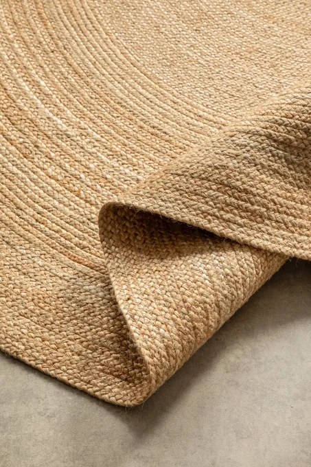 Koberec Hanse Home Jute Braided Rangpur naturálny / zlatý