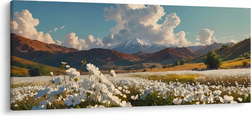 Obraz - Pokojná krajina (120x50 cm)