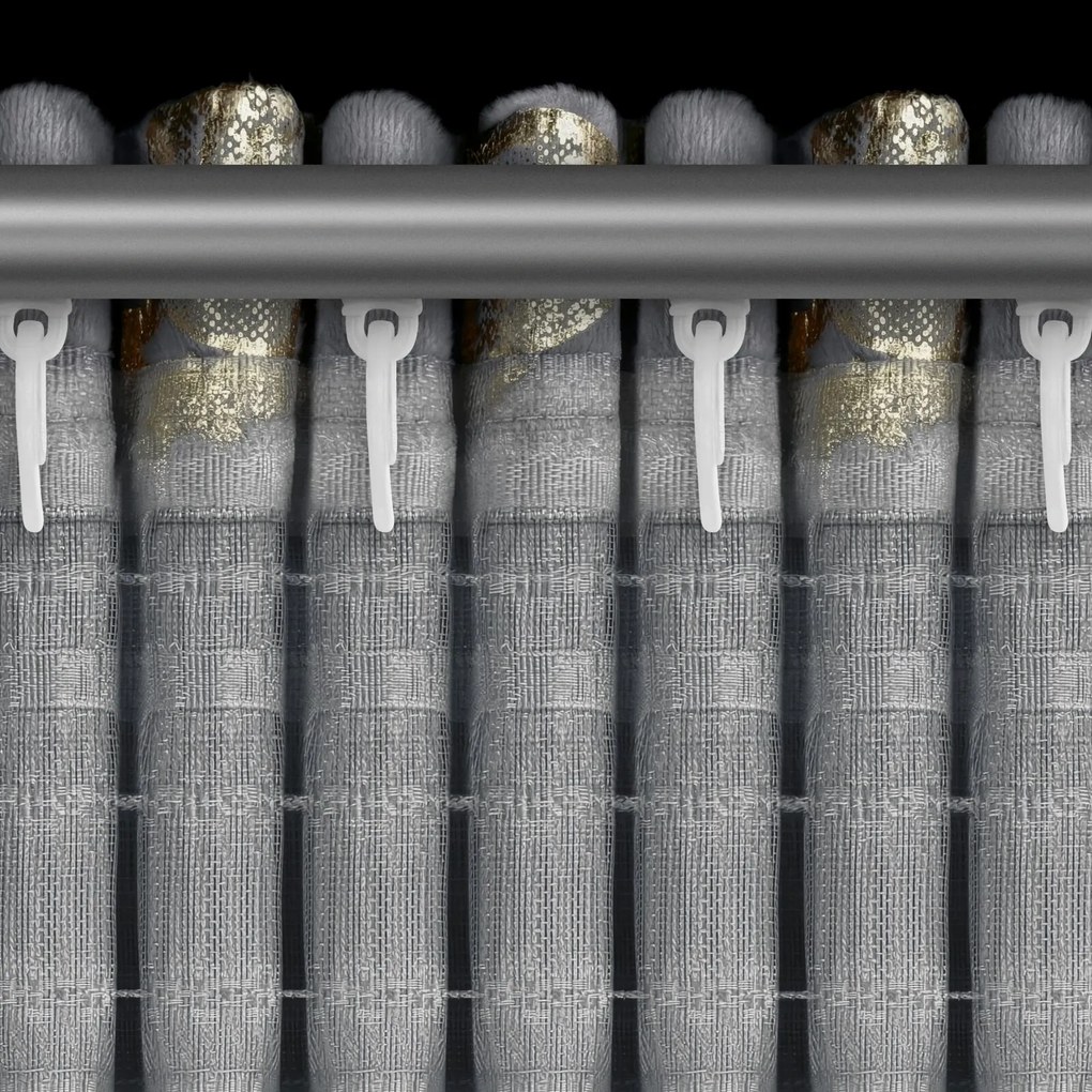 ZATEMŇOVACÍ ZÁVES NA PÁSKE CELIA 140X270 CM VZOROVANÁ