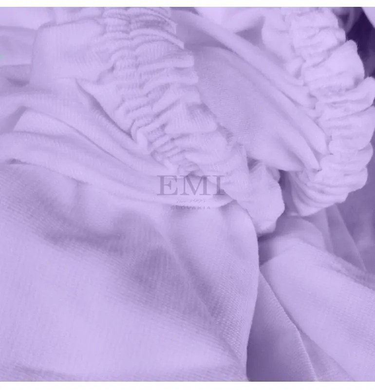 Plachta posteľná fialová superstretch, Plachta 180x200