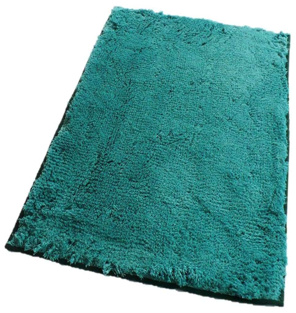 ROUTNER Kúpeľňová predložka COTTON Petrolejová 20118 - Petrolejová / 60 x 100 cm 20118