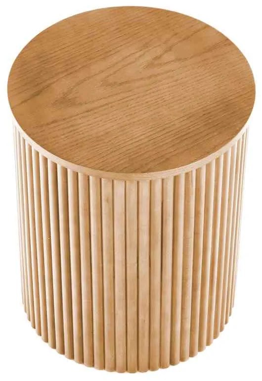 Konferenčný stolík Woody S, prírodné drevo