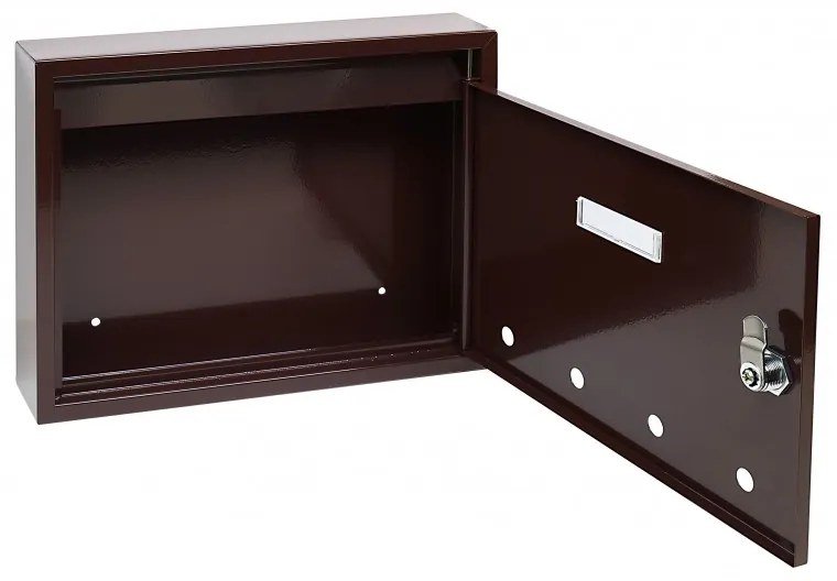 BK.24.D.H poštová schránka hnedá