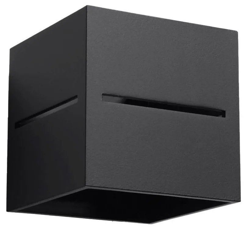 Nástenné svietidlo LOBO 1xG9/40W/230V čierna