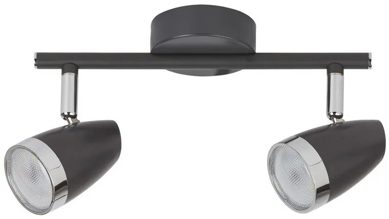 Rabalux KAREN 6513 LED stropné bodové svietidlo 2x4W | 560lm | 3000K | IP20 - čierna