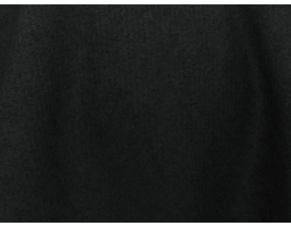 Čierne čalúnené jedálenské kreslo Kanoa – Makamii