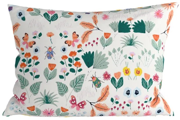 Súprava 2 ks dekoračných obliečok na vankúš LUNETTA 40x60 cm, ružová