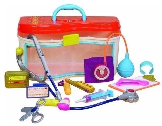 B-Toys - Doktorský kufrík Dr. Doctor 2xAAA + 3xAG13