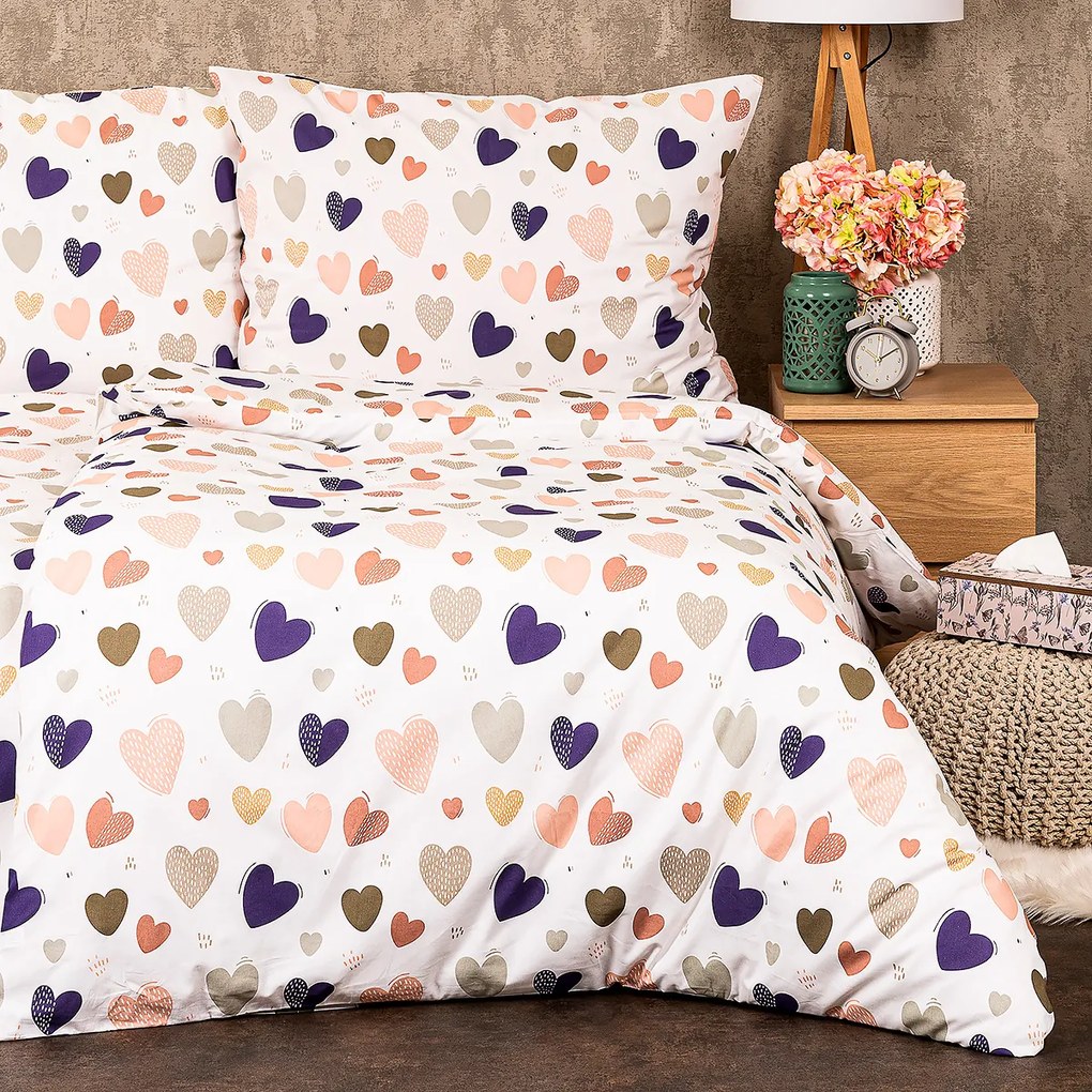 4Home Bavlnené obliečky Pastel love