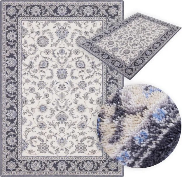 Koberec Agnella Isfahan Anafi biely