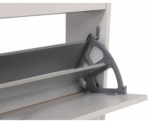 Skrinka na topánky 84x51 cm biela