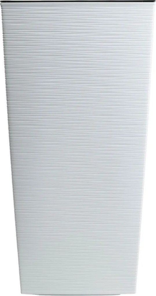 Plastový květináč Porto Riflo 75x39,6x39,6 cm bílý