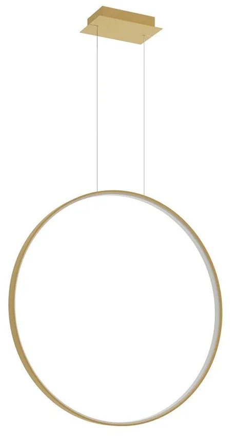 Závesné LED svietidlo Rio 78, 1x LED 50w, 3000k, g