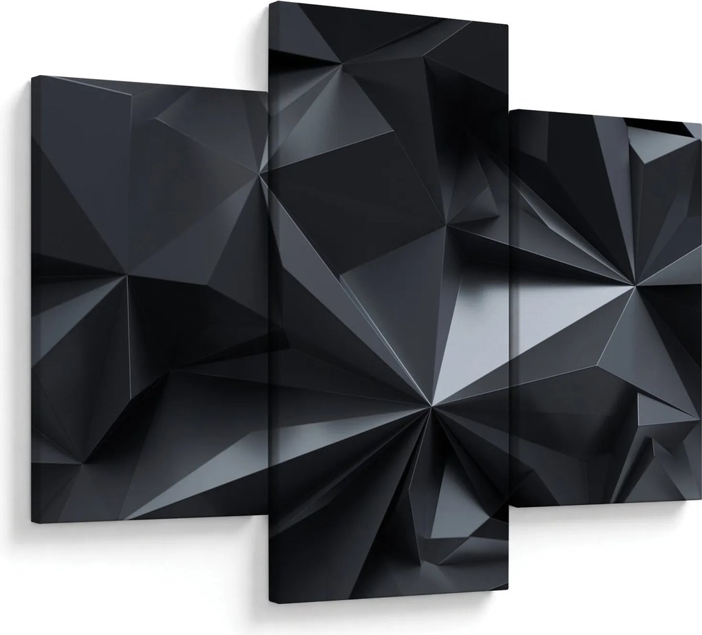 Obraz - Geometrická abstrakcia (90x60 cm)
