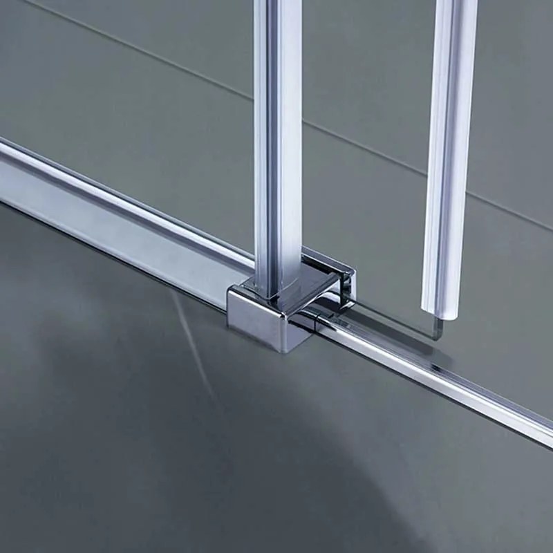 BPS-koupelny Obdĺžnikový sprchovací kút HYD-OK203C 120x80 chróm/transparent - bez vaničky
