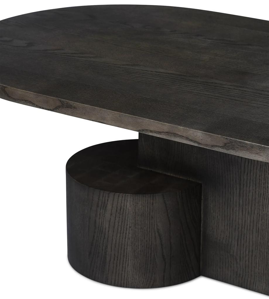 Konferenčný stolík Insert Coffee Table – čierny jaseň