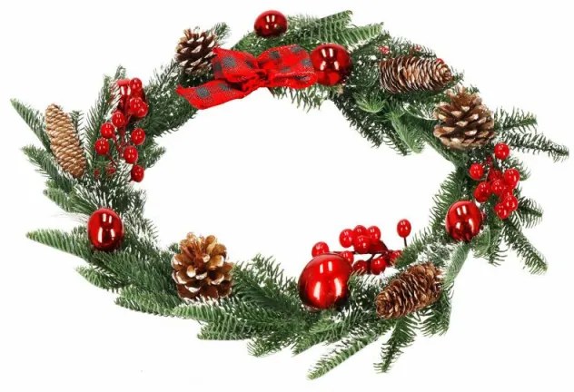 SPRINGOS Adventný veniec 150 cm