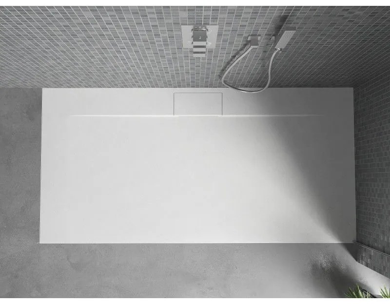 Mexen Egon, SMC obdĺžniková sprchová vanička 170 x 90 cm, biela, 4R109017