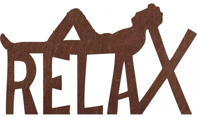 Drevený obraz na stenu - RELAX| SENTOP PR0403 plywood