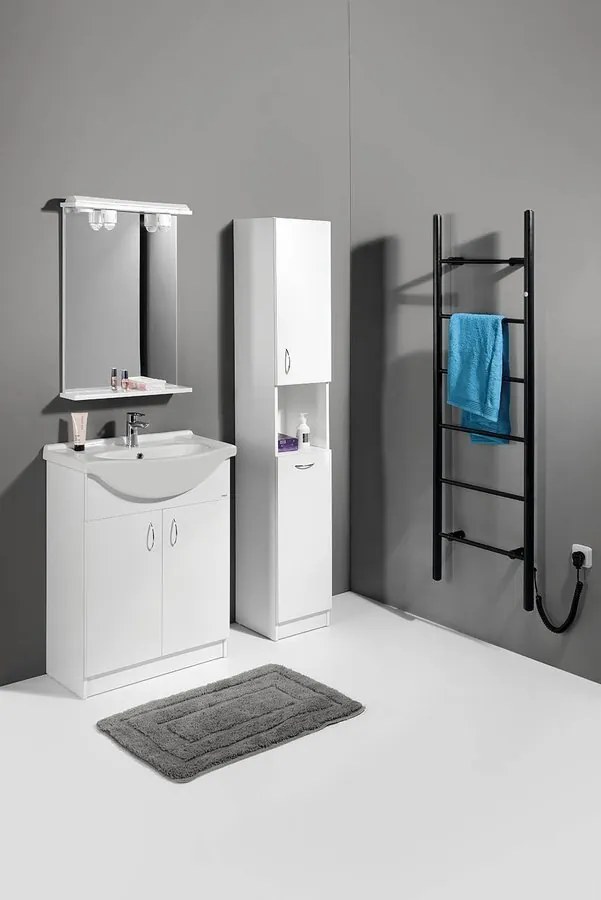 Aqualine Aqualine, SIMPLEX ECO 65 umývadlová skrinka s umývadlom 63x83,5x30,7cm, SIME650