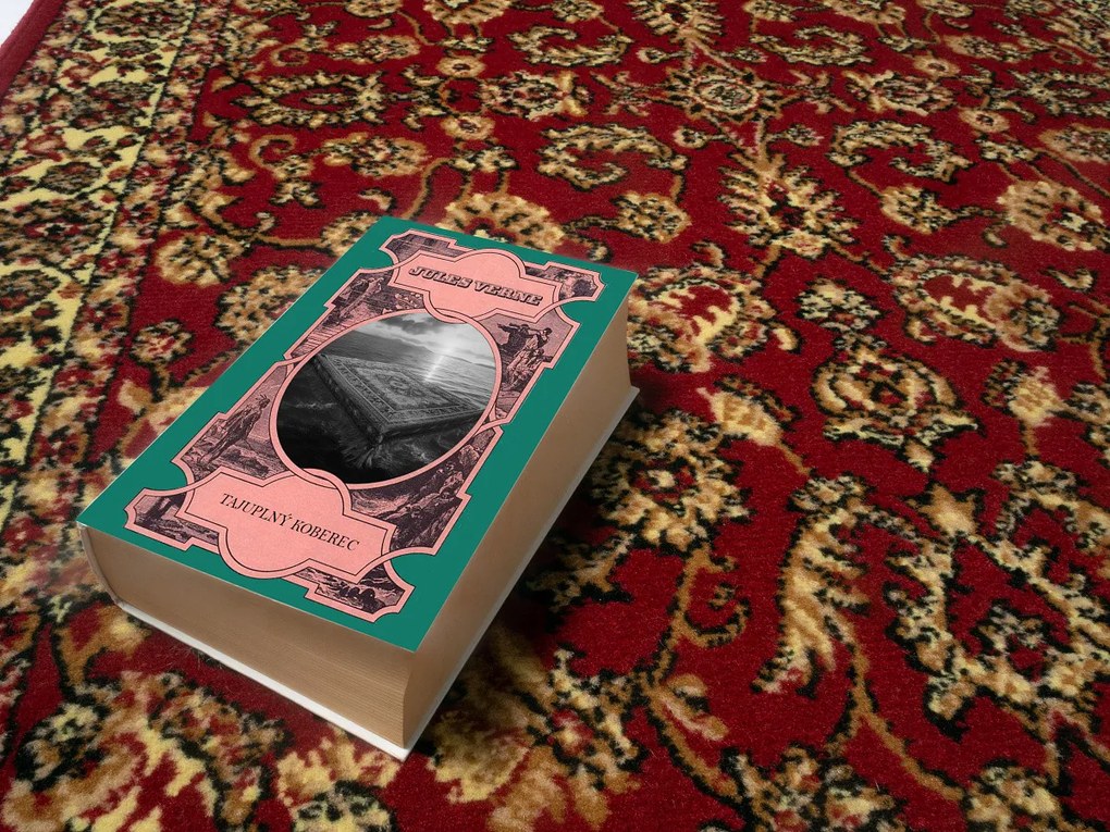 Spoltex, Kusový koberec Samira New Red 12002-011, 120x170, červená, chodba / predsieň