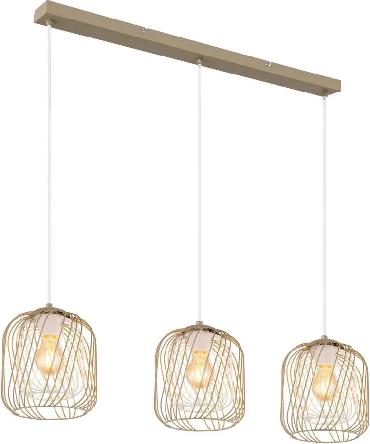 Globo 15965-3H - Závesný luster na lankách DICHTI 3xE27/40W/230V