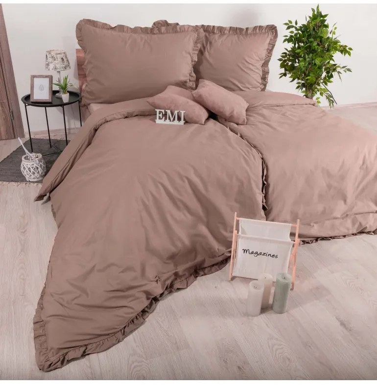 Obliečky bavlnené Nina s volánmi EMI