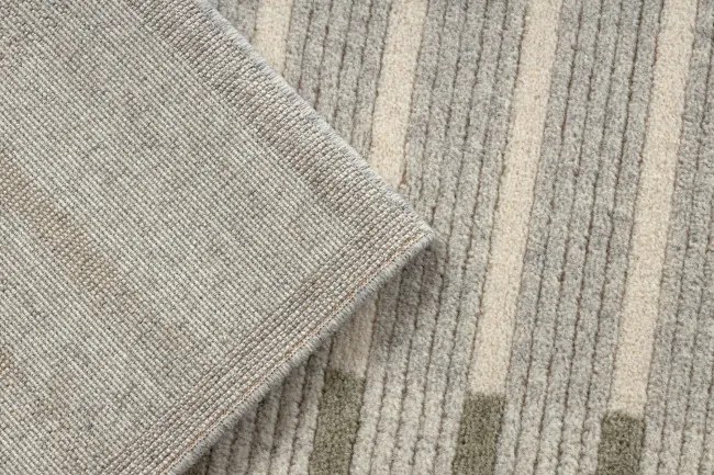 Koberec OSTA FLUX 461.124.SA400 sivý / zelený