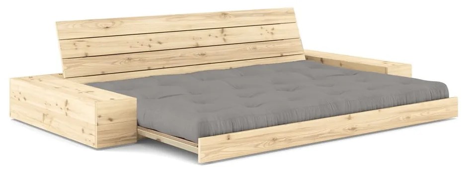 Sivá rozkladacia pohovka 244 cm Base – Karup Design
